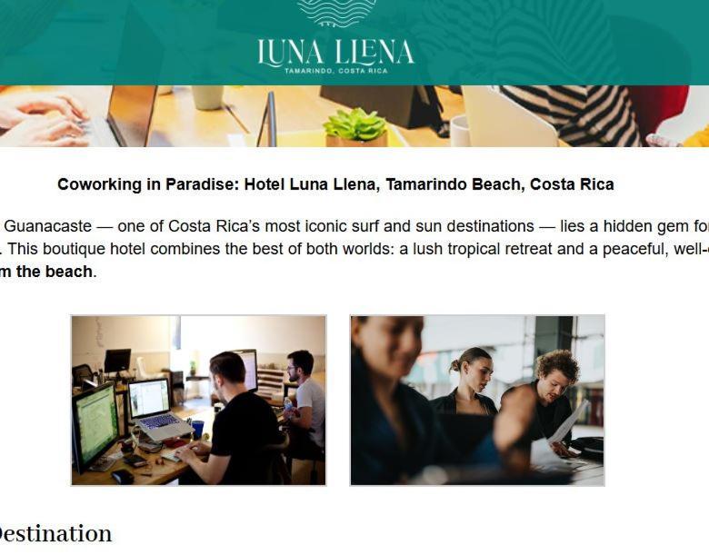 Hotel Luna Llena Tamarindo Kültér fotó